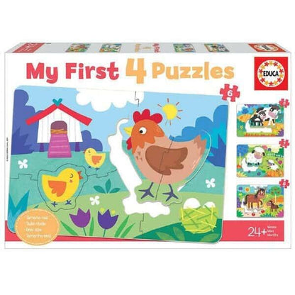 My First Puzzle Mamãs e Bebés - Brincatoys
