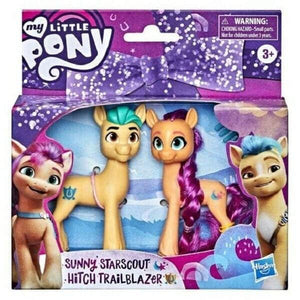 Apresentamos My Little Pony - Adventure Sunny Starscout e Hitch Trailblazer com o SKU 90380023 recomendado para + 3 anos
