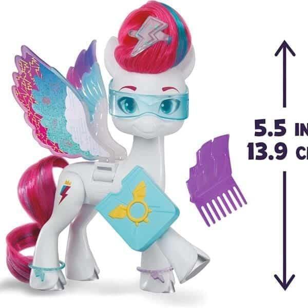Apresentamos My Little Pony Asas Surpresa - Zipp Storm com o SKU 90644623 recomendado para + 5 anos