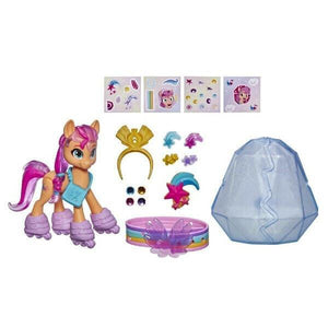 Apresentamos My Little Pony Aventuras do Cristal Sunny Starscout com o SKU 90245422 recomendado para + 5 anos