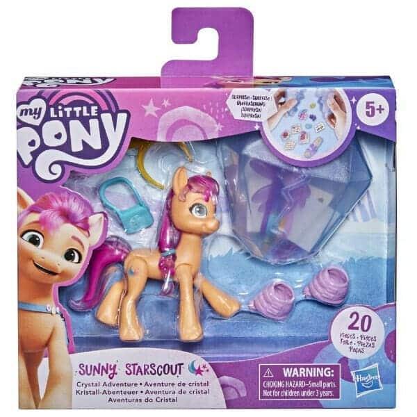 Apresentamos My Little Pony Aventuras do Cristal Sunny Starscout com o SKU 90245422 recomendado para + 5 anos