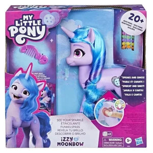 Apresentamos My Little Pony Descobrir O Brilho Izzy Moonbow com o SKU 903870523 recomendado para + 5 anos