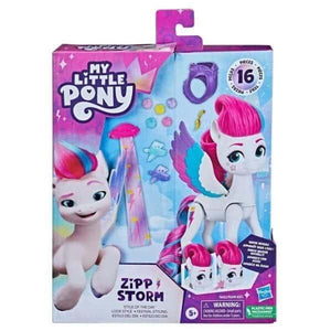 Apresentamos My Little Pony Estilo do dia - Zipp Storm com o SKU 90645223 recomendado para + 5 anos