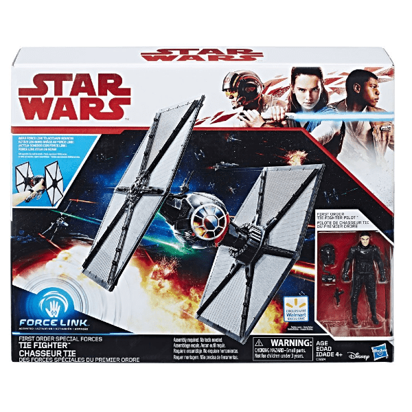 Apresentamos Nave Star Wars First Order Special Force TIE Fighter com o SKU 23322418 recomendado para + 4 anos