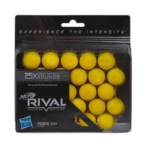 Apresentamos Nerf Rival  Refil com 25 projéteis com o SKU 90158919 recomendado para + 14 anos