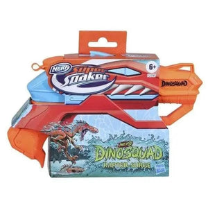 Apresentamos Nerf Super Soaker - DinoSquad Raptor Surge com o SKU 902795523 recomendado para + 8 anos