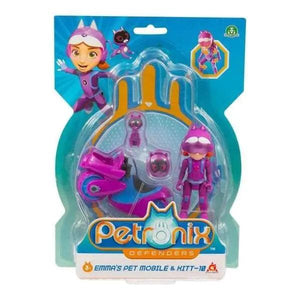 Petronix Defenders - Emma's Pet Mobile & Kitt-10 - Brincatoys