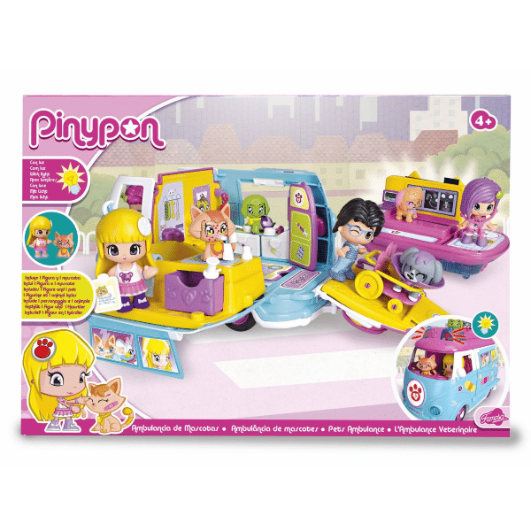 Apresentamos PinyPon Ambulância com o SKU 64202516 recomendado para + 4 anos