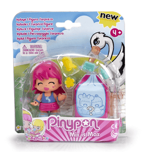 PinyPon bebé surpresa cabelo rosa - Brincatoys