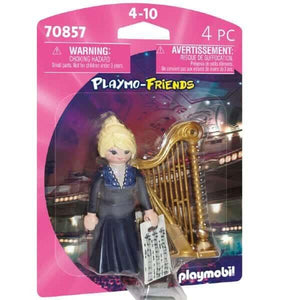 Apresentamos Playmobil Arpista com o SKU 657085722 recomendado para + 4 anos