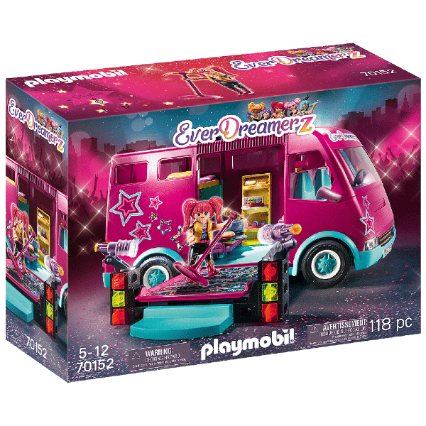 Apresentamos Playmobil Autocarro EverDreamerz com o SKU 657015221 recomendado para + 5 anos