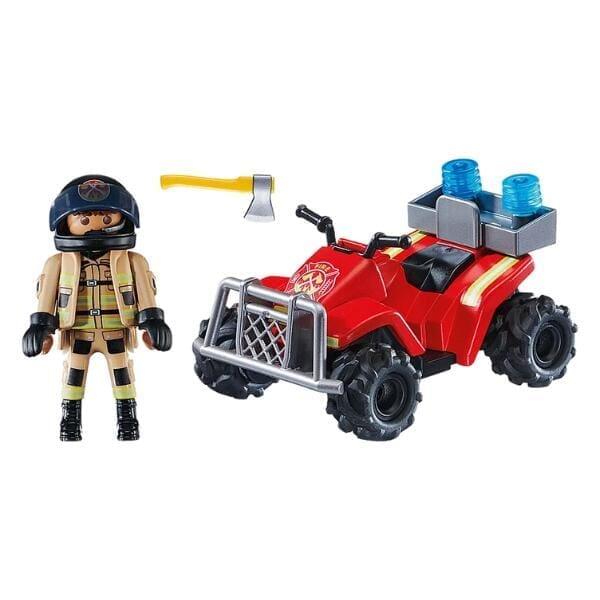 Apresentamos Playmobil Bombeiros Speed Quad com o SKU 657109023 recomendado para + 4 anos