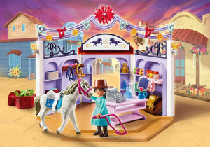 Apresentamos Playmobil Boutique de Equitação Miradero com o SKU 657069521 recomendado para + 4 anos