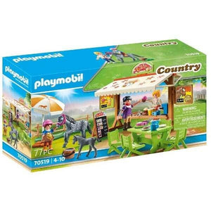 Apresentamos Playmobil Café Pónei com o SKU 657051922 recomendado para + 4 anos