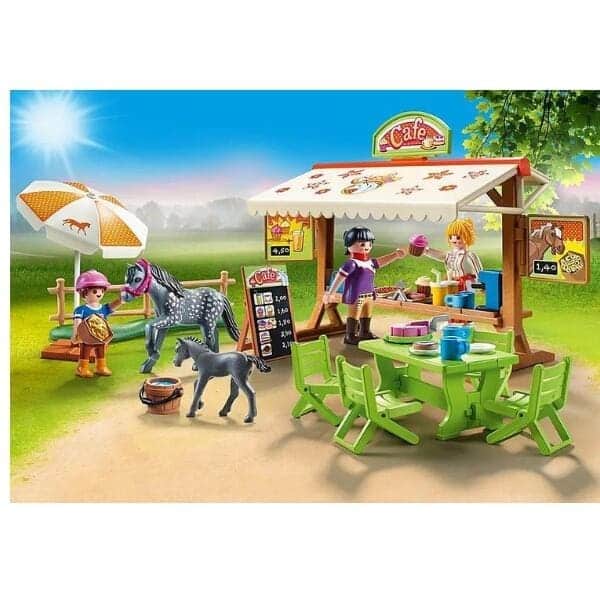 Apresentamos Playmobil Café Pónei com o SKU 657051923 recomendado para + 4 anos