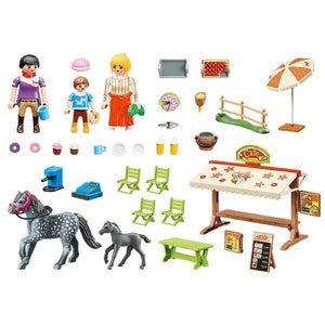 Apresentamos Playmobil Café Pónei com o SKU 657051923 recomendado para + 4 anos