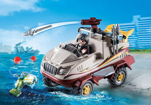 Apresentamos Playmobil Carro Anfíbio com o SKU 65936419 recomendado para + 5 anos