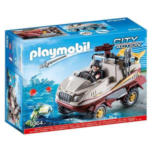 Apresentamos Playmobil Carro Anfíbio com o SKU 65936419 recomendado para + 5 anos