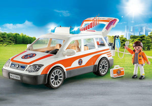 Apresentamos Playmobil Carro Médico de Emergência com luz e som com o SKU 657005021 recomendado para + 4 anos