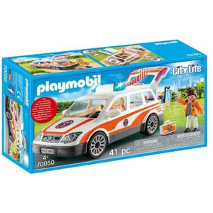 Apresentamos Playmobil Carro Médico de Emergência com luz e som com o SKU 657005021 recomendado para + 4 anos