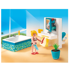 Apresentamos Playmobil Casa de banho moderna com o SKU 65557715 recomendado para + 4 anos