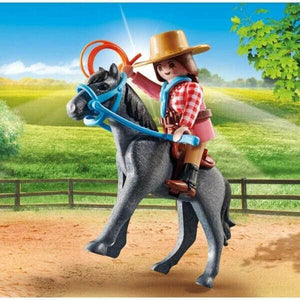 Apresentamos Playmobil Cavaleiro do Oeste com o SKU 657060222 recomendado para + 4 anos