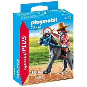 Apresentamos Playmobil Cavaleiro do Oeste com o SKU 657060222 recomendado para + 4 anos