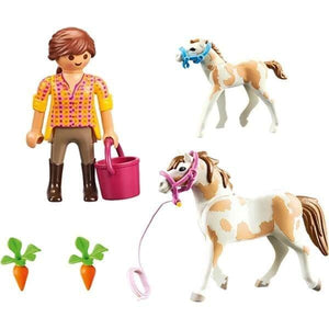 Apresentamos Playmobil Cavalo com Potro com o SKU 657124323 recomendado para + 4 anos