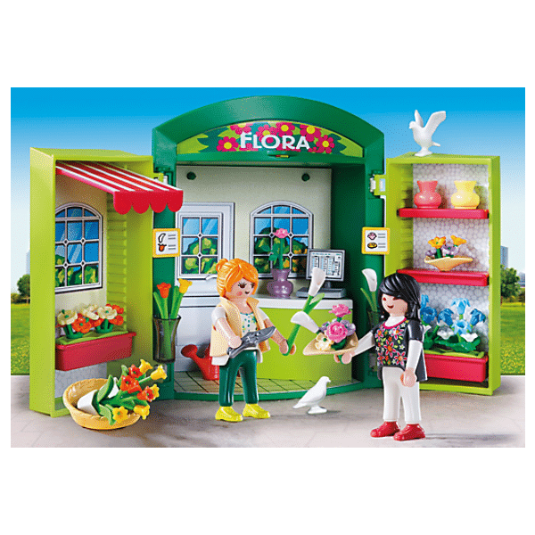 Apresentamos Playmobil Cofre Loja das Flores com o SKU 65563918 recomendado para + 4 anos