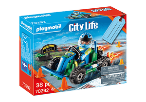 Apresentamos Playmobil Conjunto de Kart com o SKU 657029221 recomendado para + 4 anos