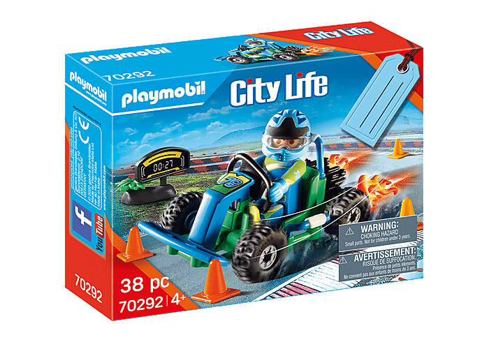 Playmobil Conjunto de Kart - Brincatoys