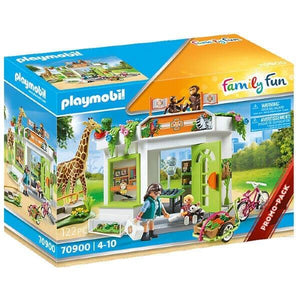 Apresentamos Playmobil Consulta Veterinária no Zoo com o SKU 657090022 recomendado para + 4 anos