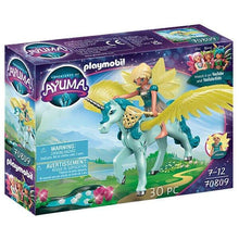 Apresentamos Playmobil Crystal Fairy com Unicórnio com o SKU 657080922 recomendado para + 7 anos