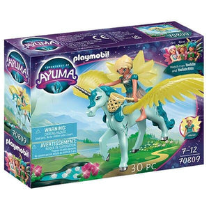 Apresentamos Playmobil Crystal Fairy com Unicórnio com o SKU 657080922 recomendado para + 7 anos