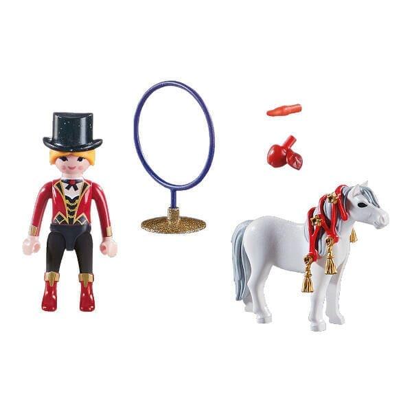 Apresentamos Playmobil  Domadora de cavalos com o SKU 657087422 recomendado para + 4 anos