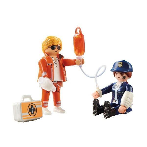 Apresentamos Playmobil Duo Pack Doutor e Polícia com o SKU 657082322 recomendado para + 4 anos