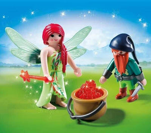 Apresentamos Playmobil Duo Pack Fada e Elfo com o SKU 65684217 recomendado para + 4 anos