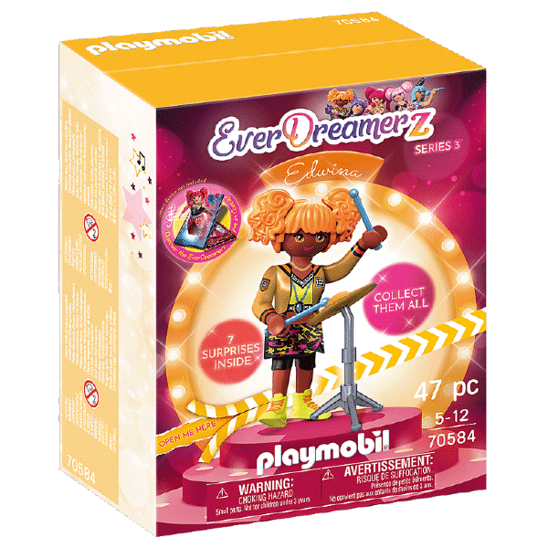Apresentamos Playmobil Edwina Music World com o SKU 657058421 recomendado para + 5 anos