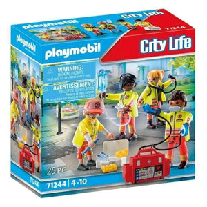 Apresentamos Playmobil Equipa de Resgate com o SKU 657124423 recomendado para + 4 anos