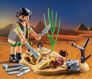 Apresentamos Playmobil Escavação Arqueológica com o SKU 65935919 recomendado para + 4 anos