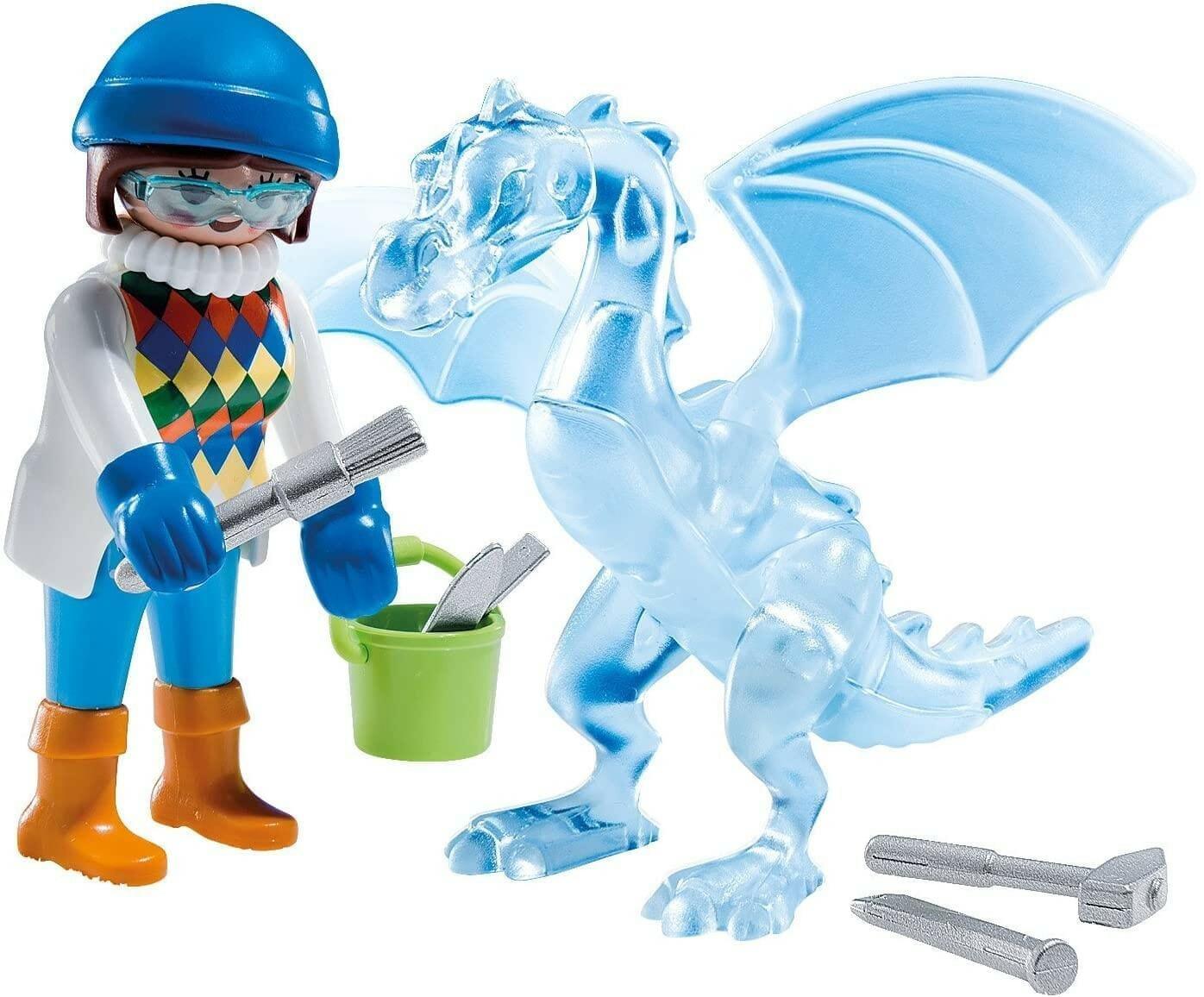 Apresentamos Playmobil Escultora de Gelo com o SKU 65537417 recomendado para + 4 anos