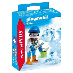 Apresentamos Playmobil Escultora de Gelo com o SKU 65537417 recomendado para + 4 anos
