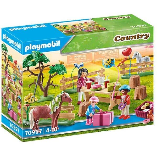 Apresentamos Playmobil Festa de Aniversário na Quinta de Póneis com o SKU 657099722 recomendado para + 4 anos