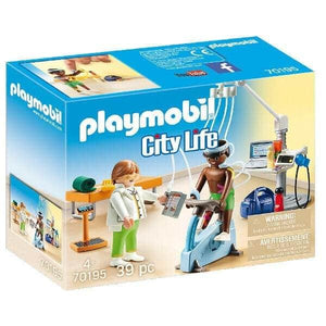 Apresentamos Playmobil Fisioterapeuta com o SKU 657019521 recomendado para + 4 anos