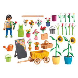 Apresentamos Playmobil Florista com o SKU 65908218 recomendado para + 5 anos