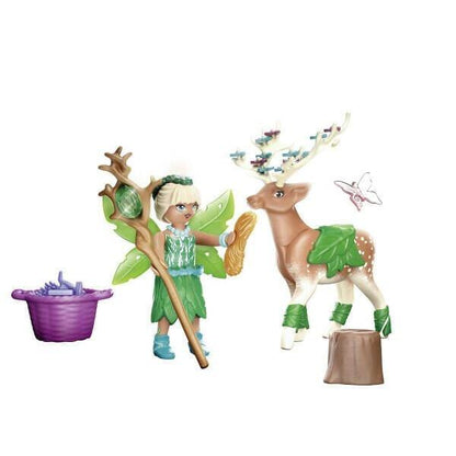 Playmobil 70806 Forest Fairy com animal de alma