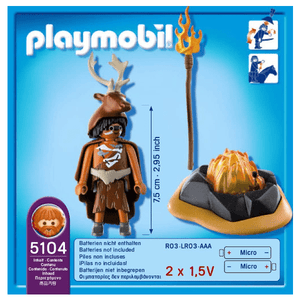 Apresentamos Playmobil Guardião do Fogo com led com o SKU 15510412 recomendado para + 4 anos