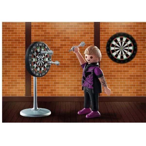Apresentamos Playmobil Jogador de Dardos com o SKU 657116523 recomendado para + 4 anos