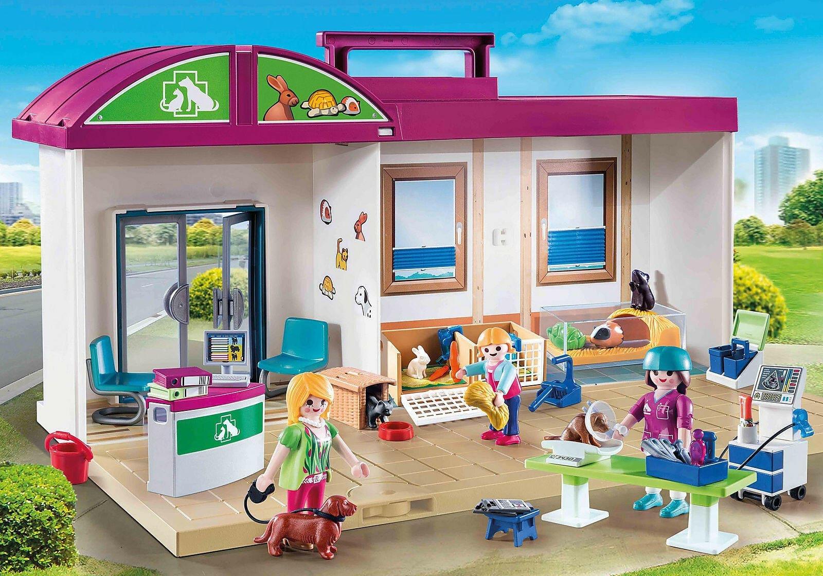 Apresentamos Playmobil Mala Clínica Veterinária com o SKU 657014621 recomendado para + 4 anos