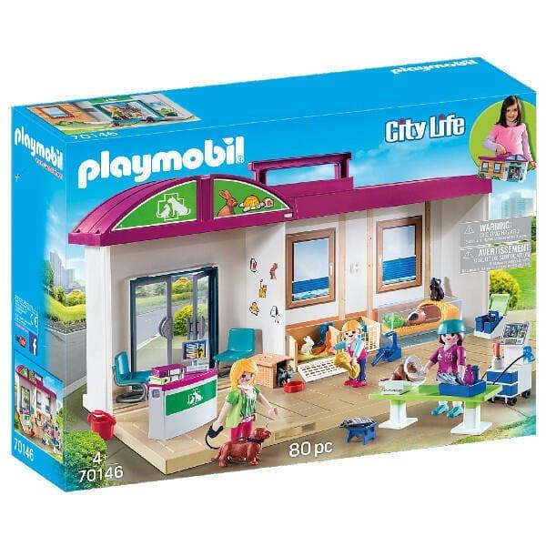 Apresentamos Playmobil Mala Clínica Veterinária com o SKU 657014621 recomendado para + 4 anos